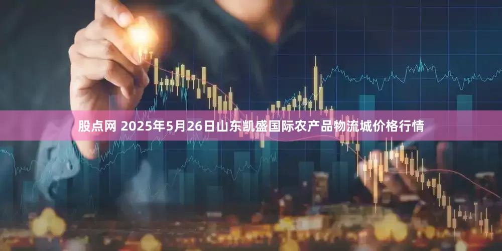 股点网 2025年5月26日山东凯盛国际农产品物流城价格行情