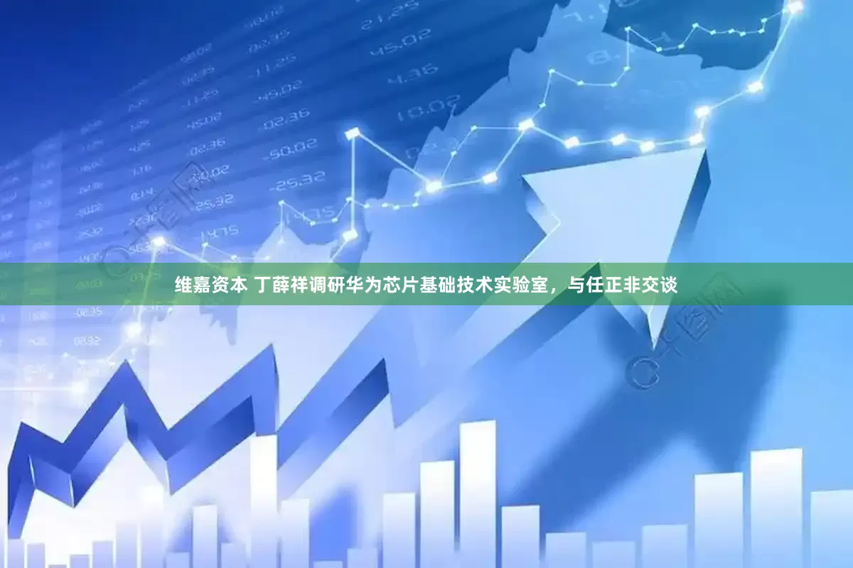 维嘉资本 丁薛祥调研华为芯片基础技术实验室，与任正非交谈